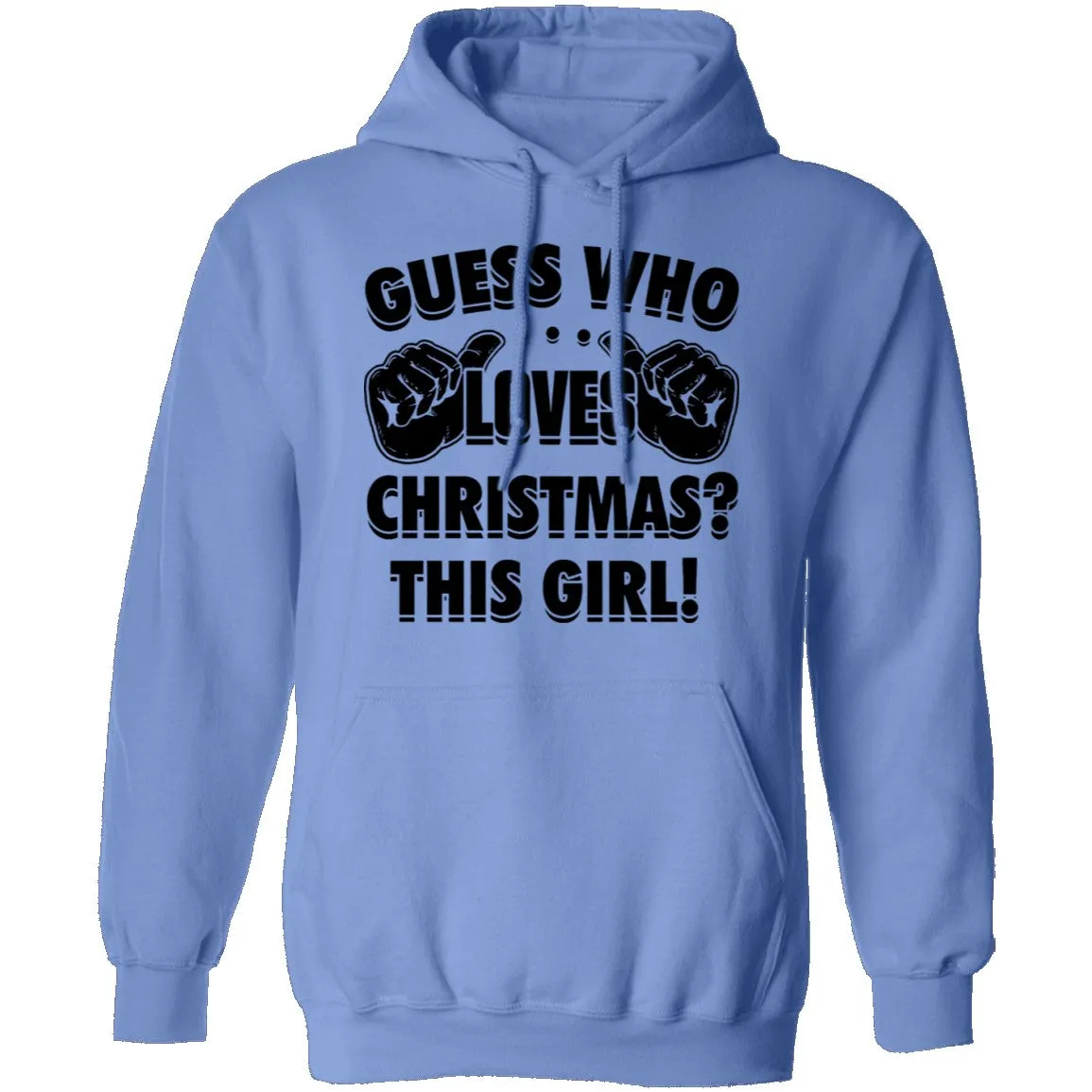 Guess Who Loves Christmas This Girl T-Shirt