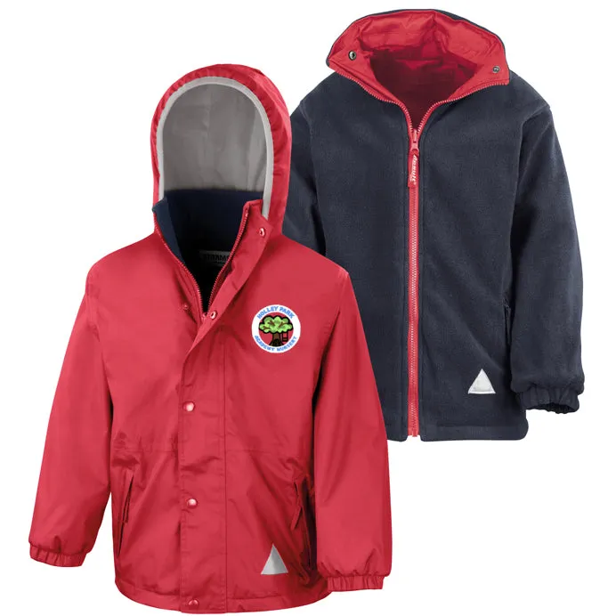 Holley Park Academy Nursery Red Waterproof Coat