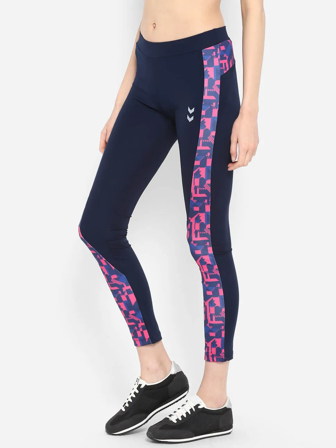 Inlin Women Polyester Pink Tight