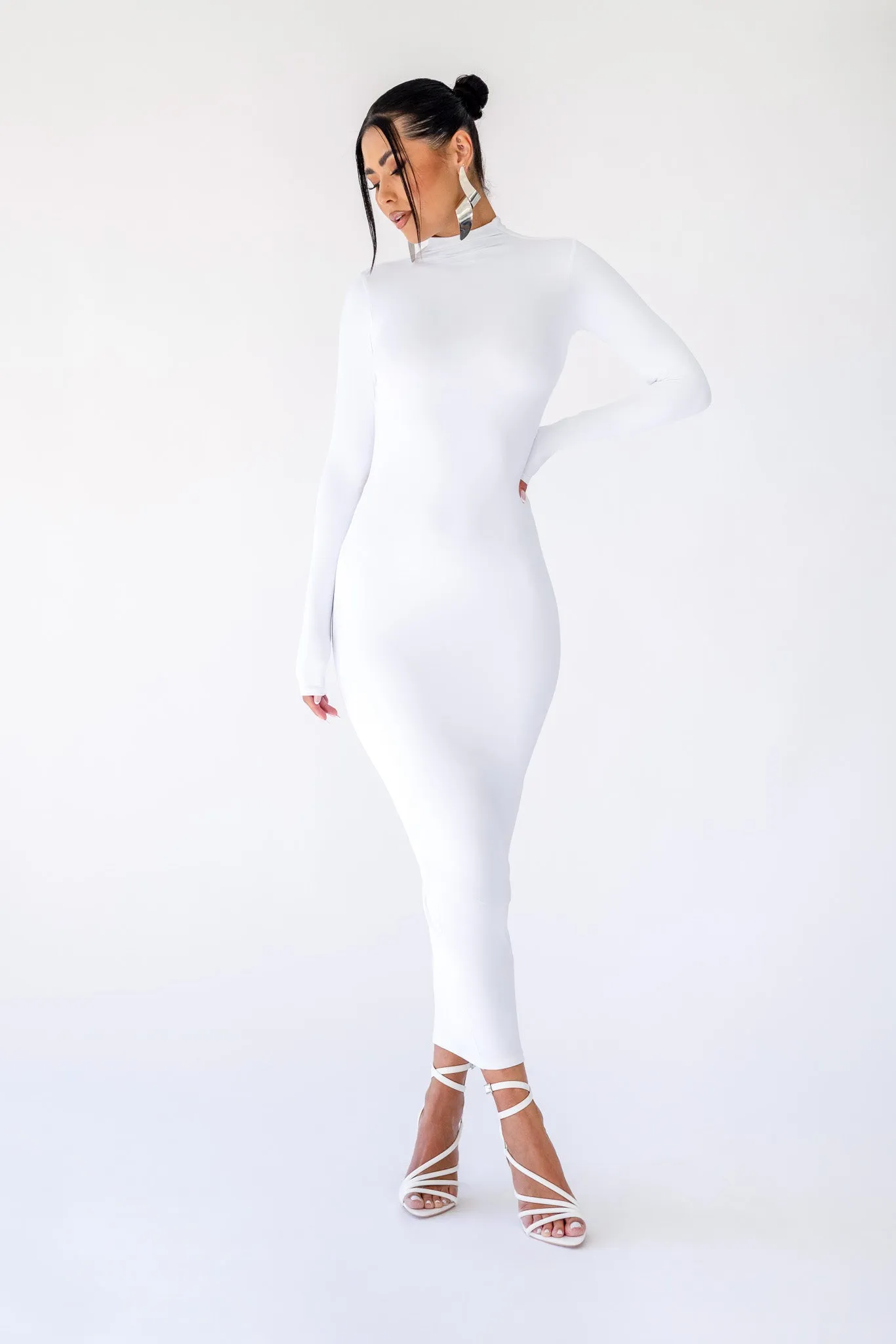 Leona Dress - White