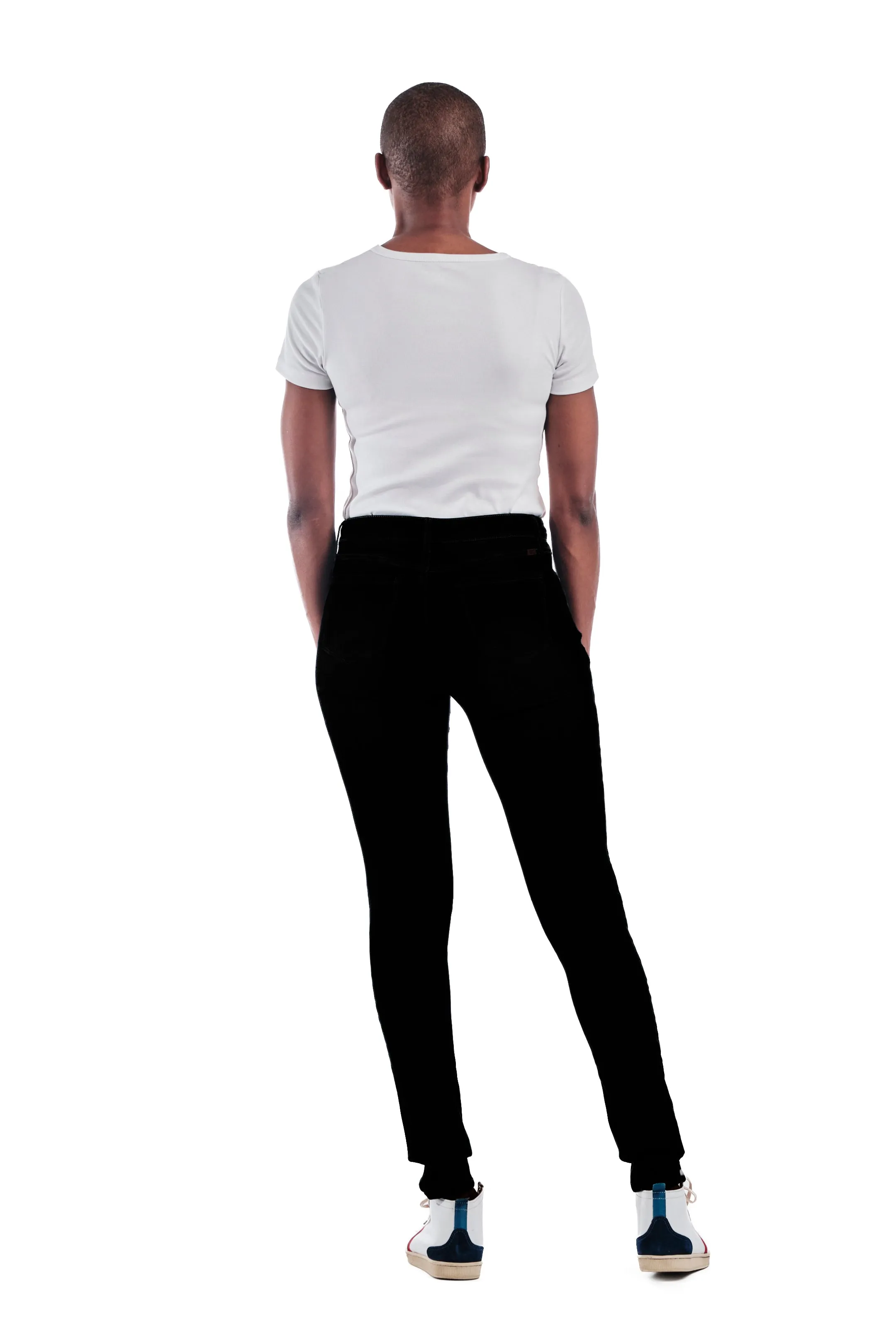 Long 36" Butter Skinny in Black