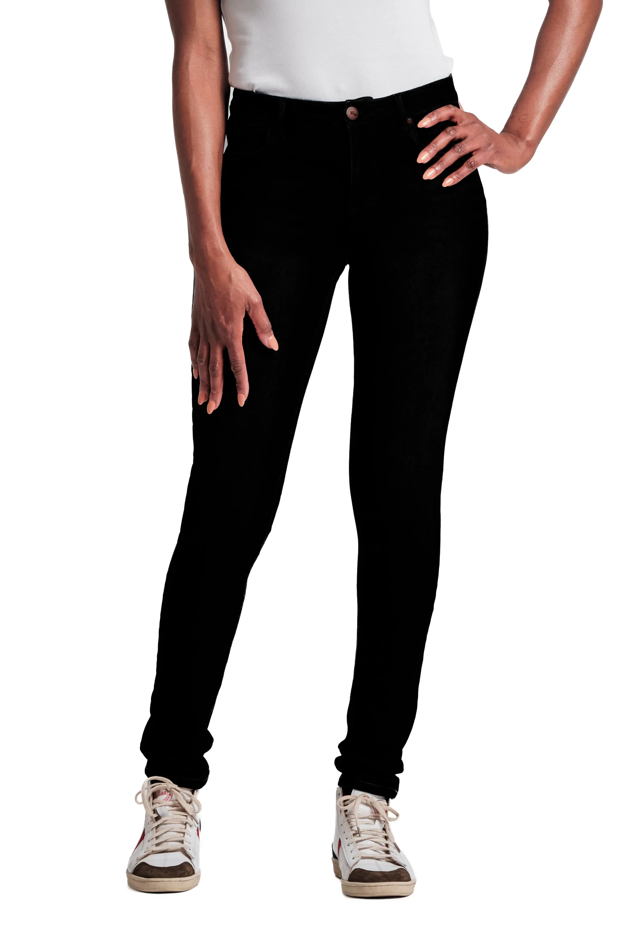 Long 36" Butter Skinny in Black