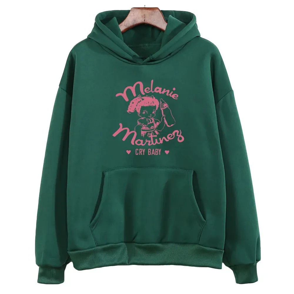 Melanie Martinez Portals Tour Sweatshirts Women Autumn Loose Clothes Cartoon Graphic Hoodie Kawaii Hoody Ovesized Casual Tops