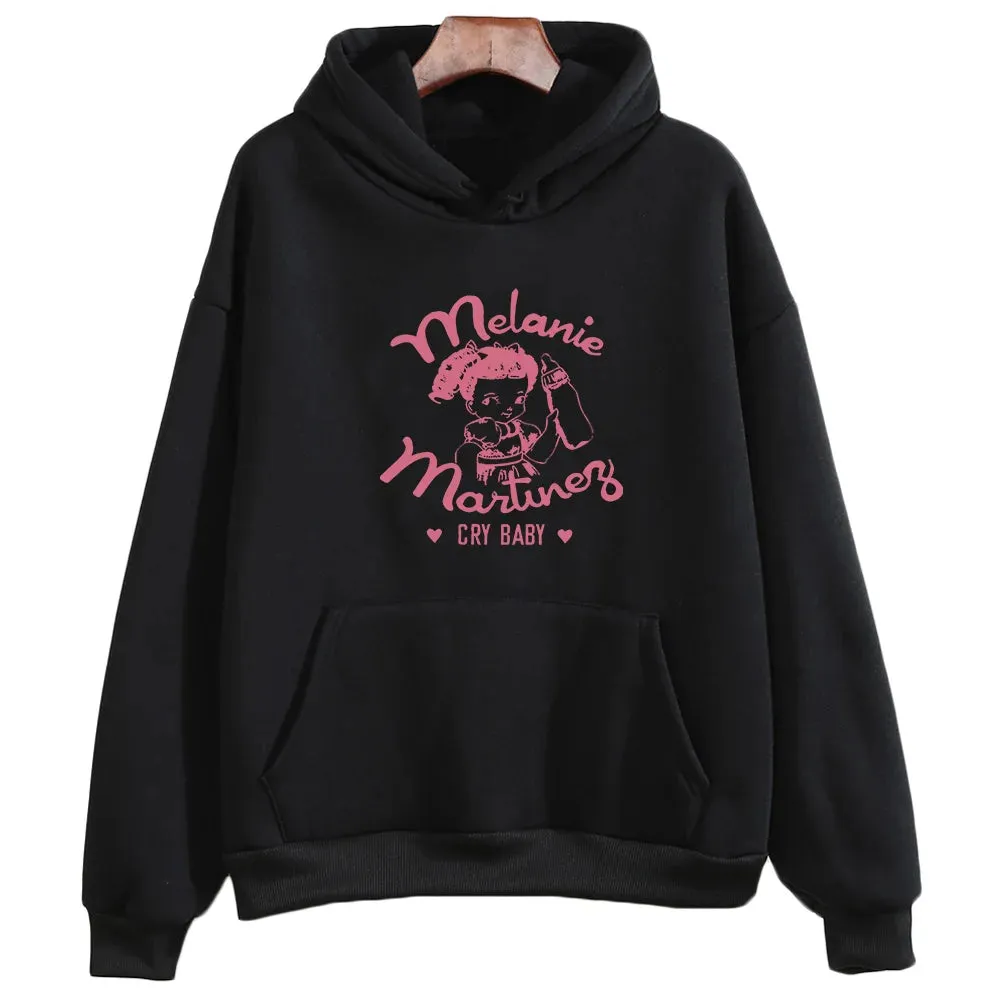 Melanie Martinez Portals Tour Sweatshirts Women Autumn Loose Clothes Cartoon Graphic Hoodie Kawaii Hoody Ovesized Casual Tops