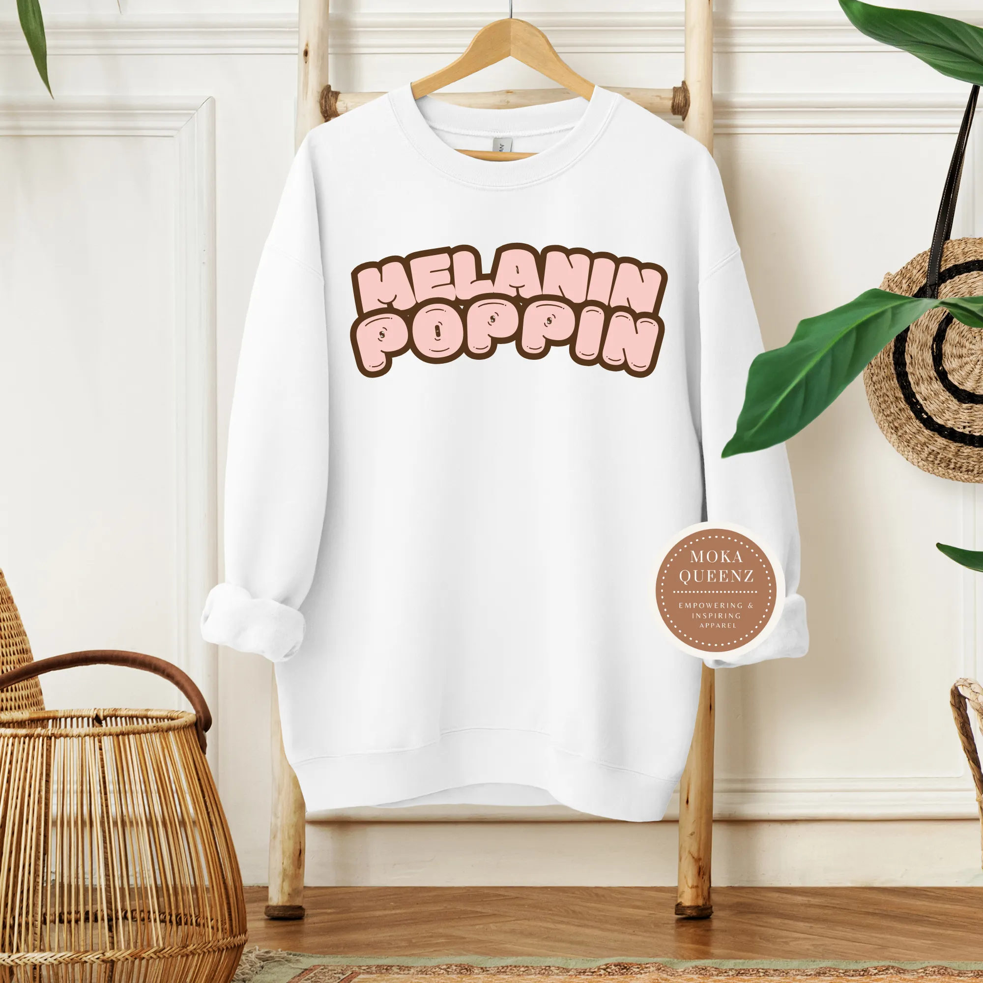 Melanin Poppin' Sweatshirt