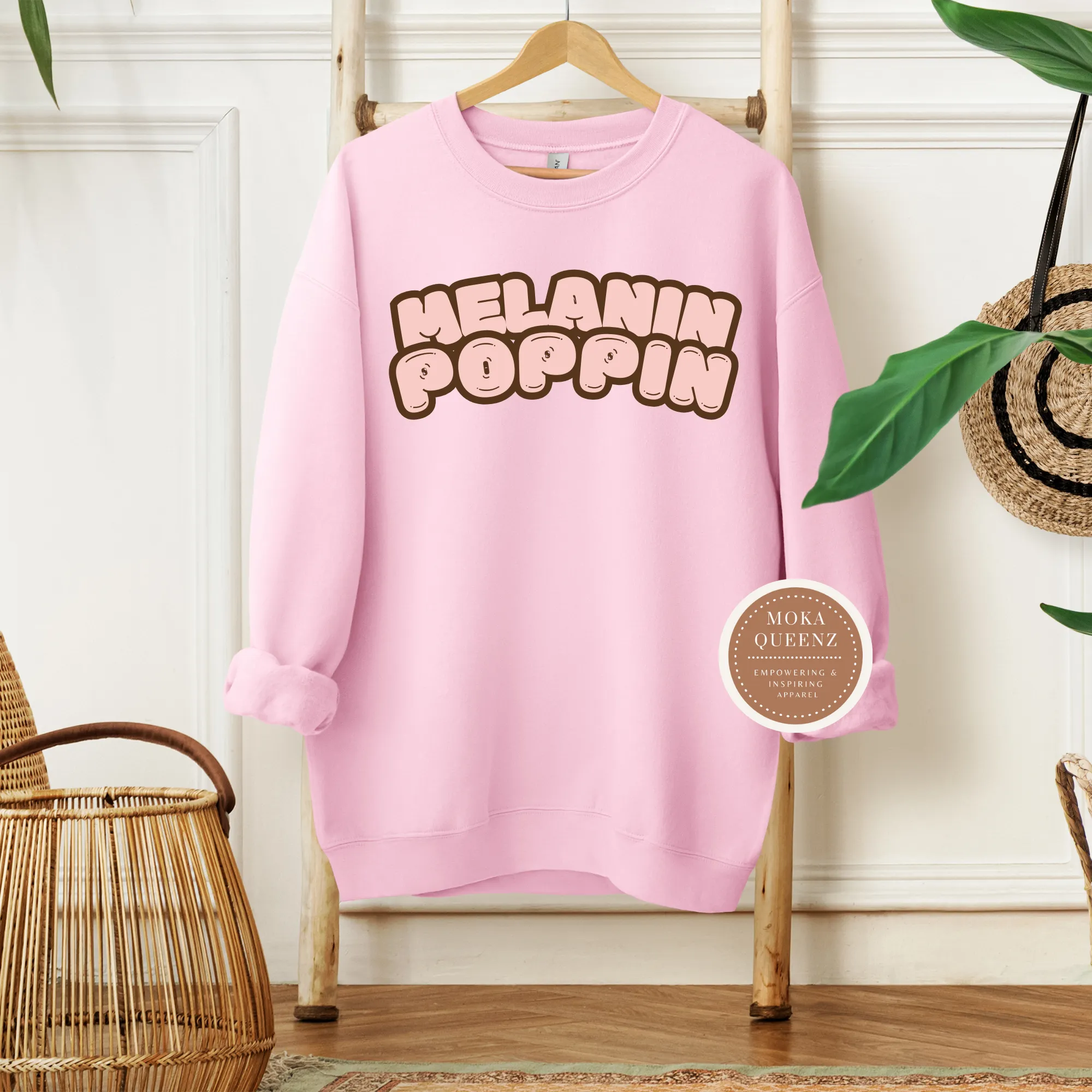 Melanin Poppin' Sweatshirt