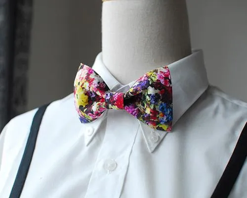 Men Pre-tied Cotton Bow Tie - Available in 25 Choices