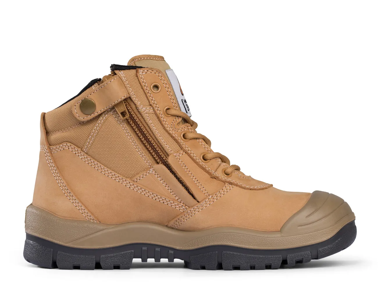 Mongrel Wheat Zipsider Boot Scuff Cap