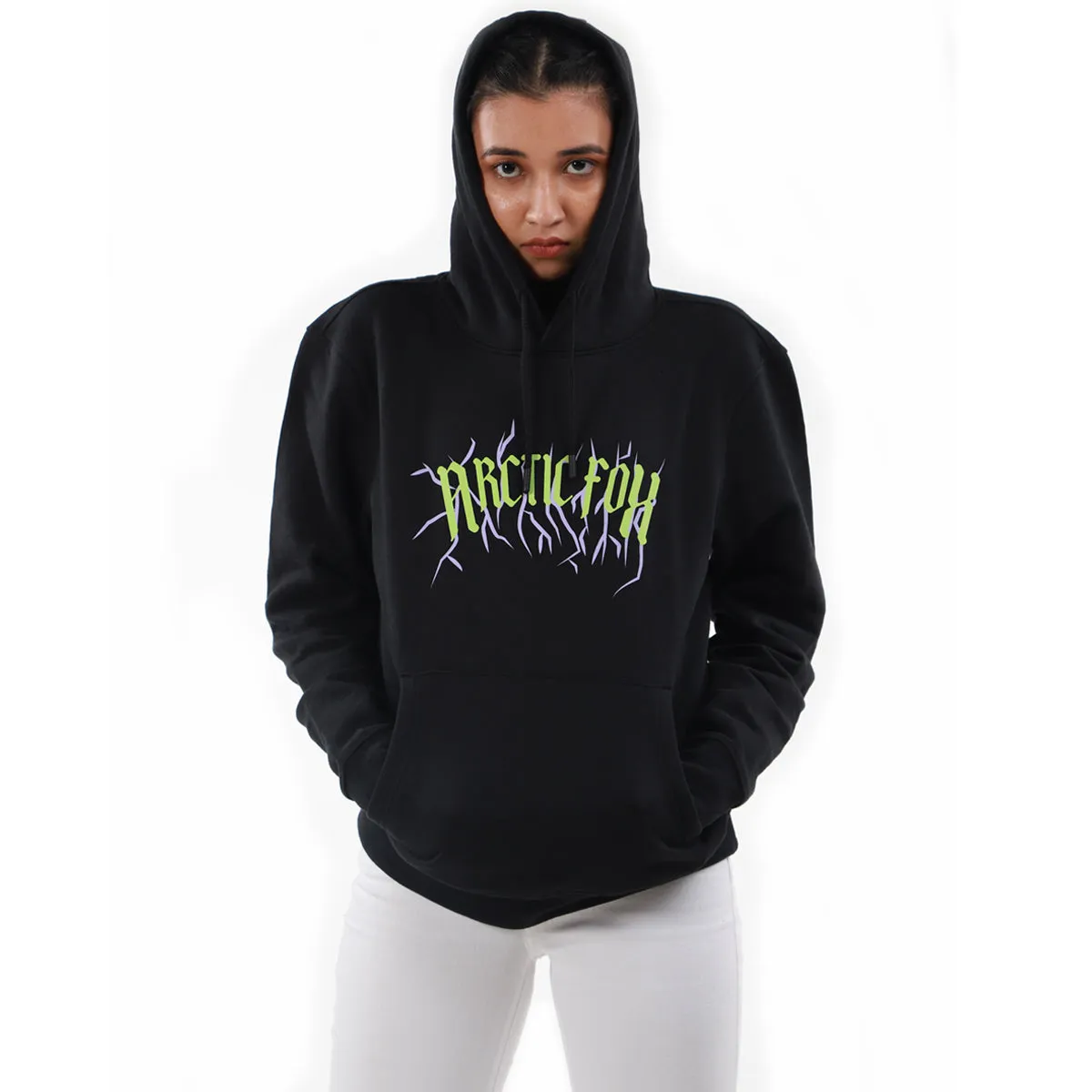 New Arctic Fox Unisex Sharp Green Hoodies (sweatshirts)