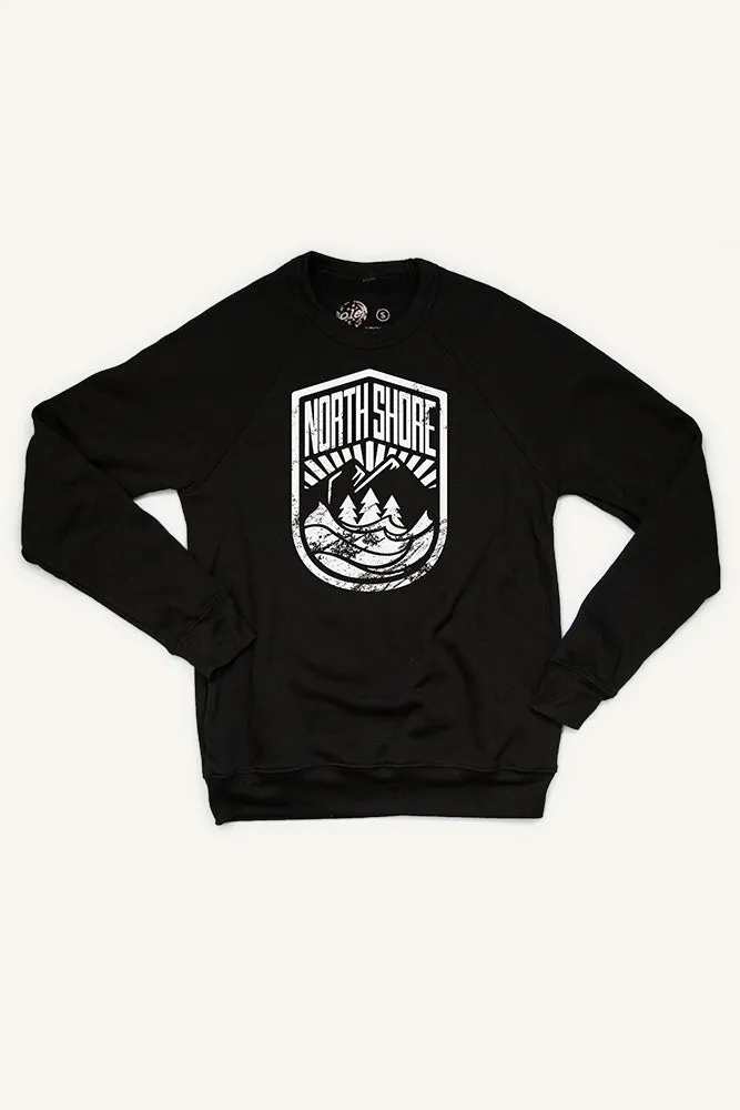 North Shore Crest Sweatshirt (Unisex)