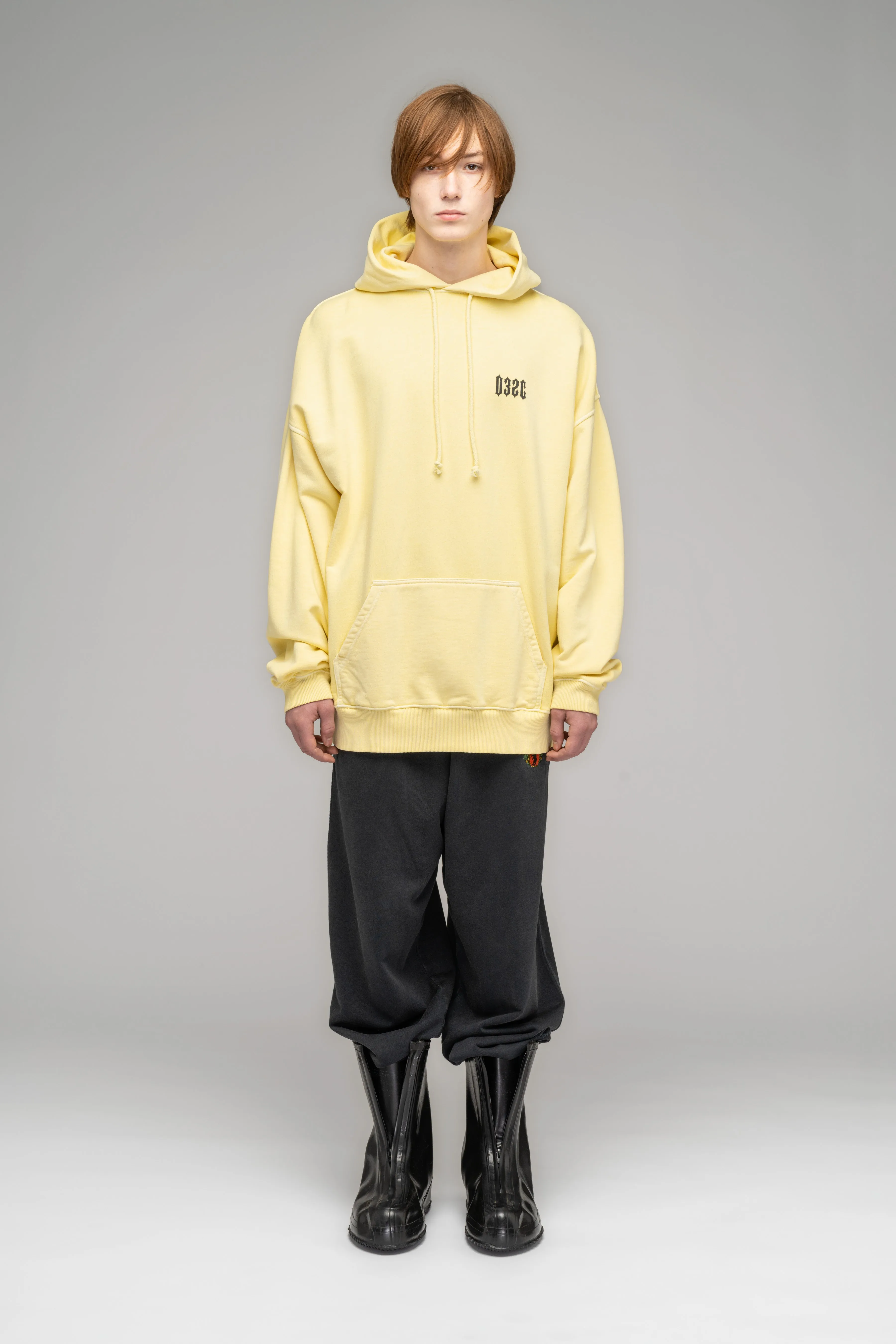 "PLASTIC YELLOW" RECOLLECTION BUBBLE HOODIE