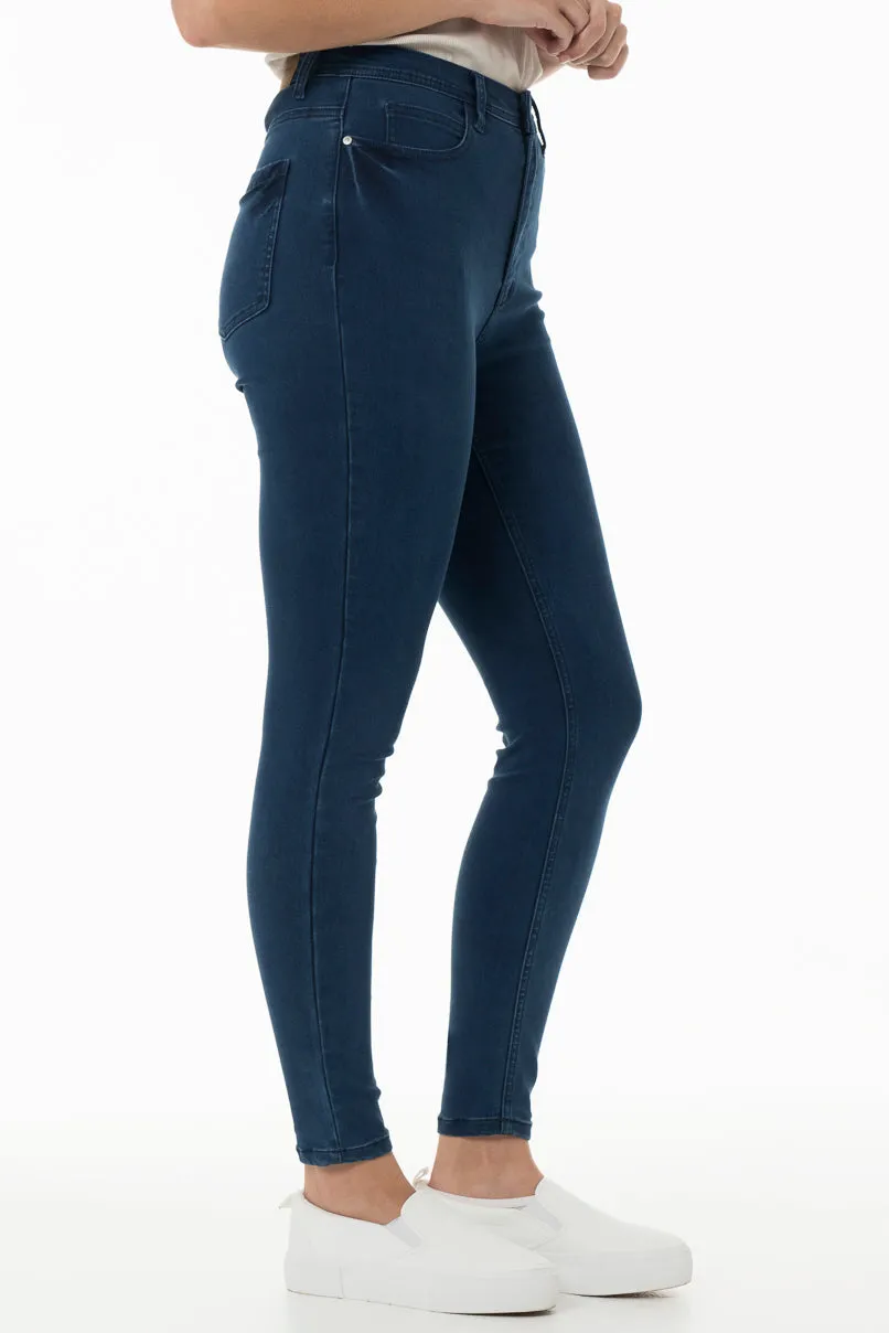 Rf09 Hi-Waisted Skinny Jeans _ 146154 _ Mid Wash