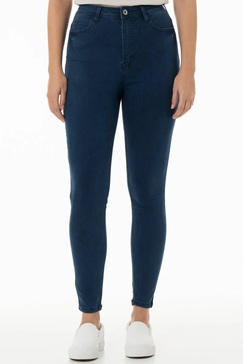 Rf09 Hi-Waisted Skinny Jeans _ 146154 _ Mid Wash