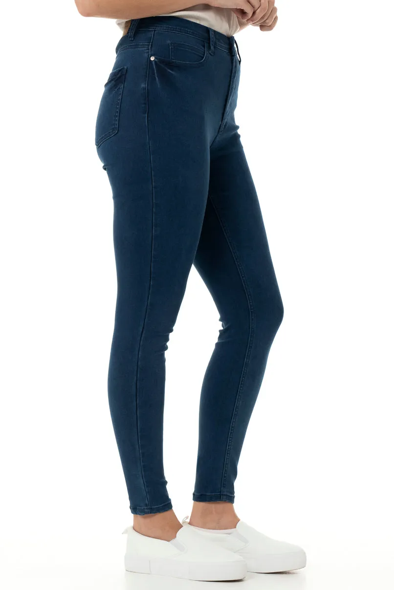 Rf09 Hi-Waisted Skinny Jeans _ 146154 _ Mid Wash