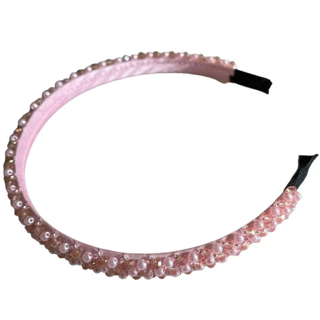 Rhinestone Crystal Headband For Glitter Gemstone Delicate Hair Band Luxury Shiny Handcrafted Head wear