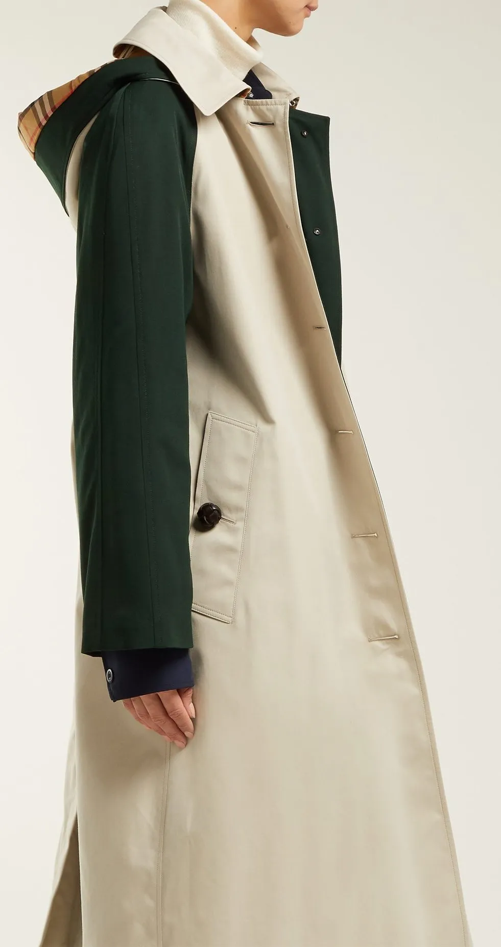 'Richmond' Cotton Gabardine Car Coat