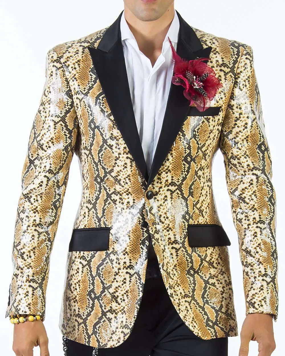 Sequin blazers for men - Tiger 2 - Tuxedo - Prom - Wedding