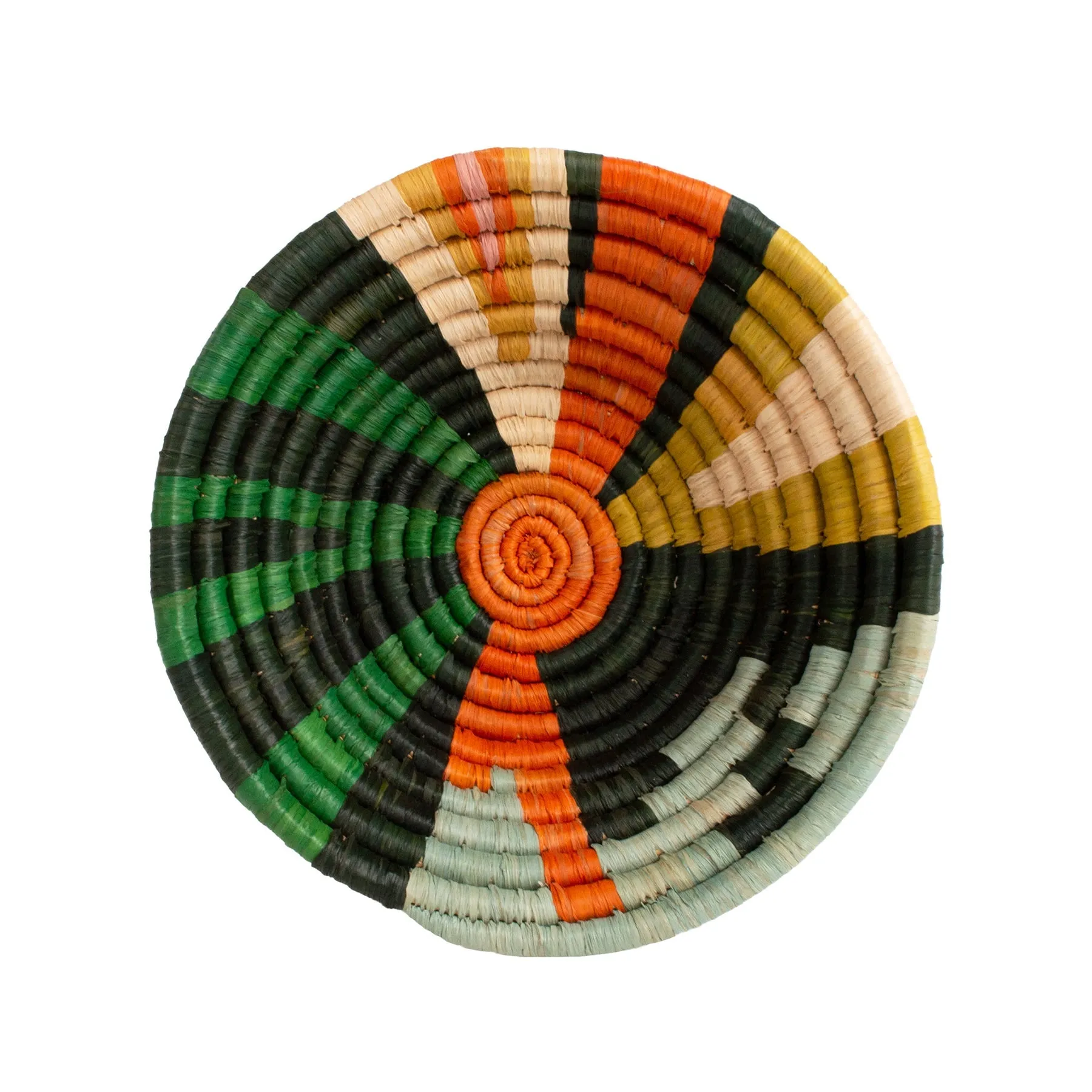 Seratonia Woven Bowl - 8" Jungle by Kazi Goods