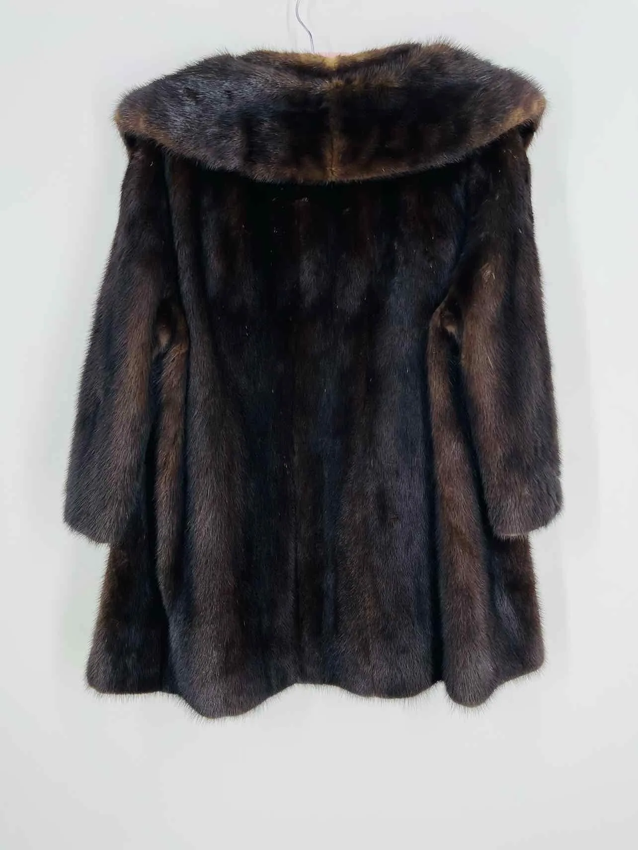 Size M/L Brown Fur Coats Coat