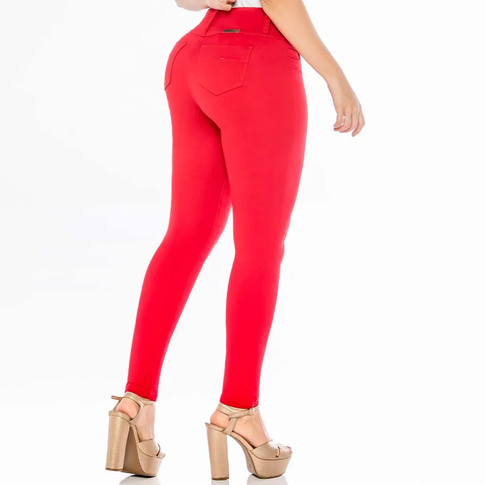 Skinny Red Jean for women - J8838R