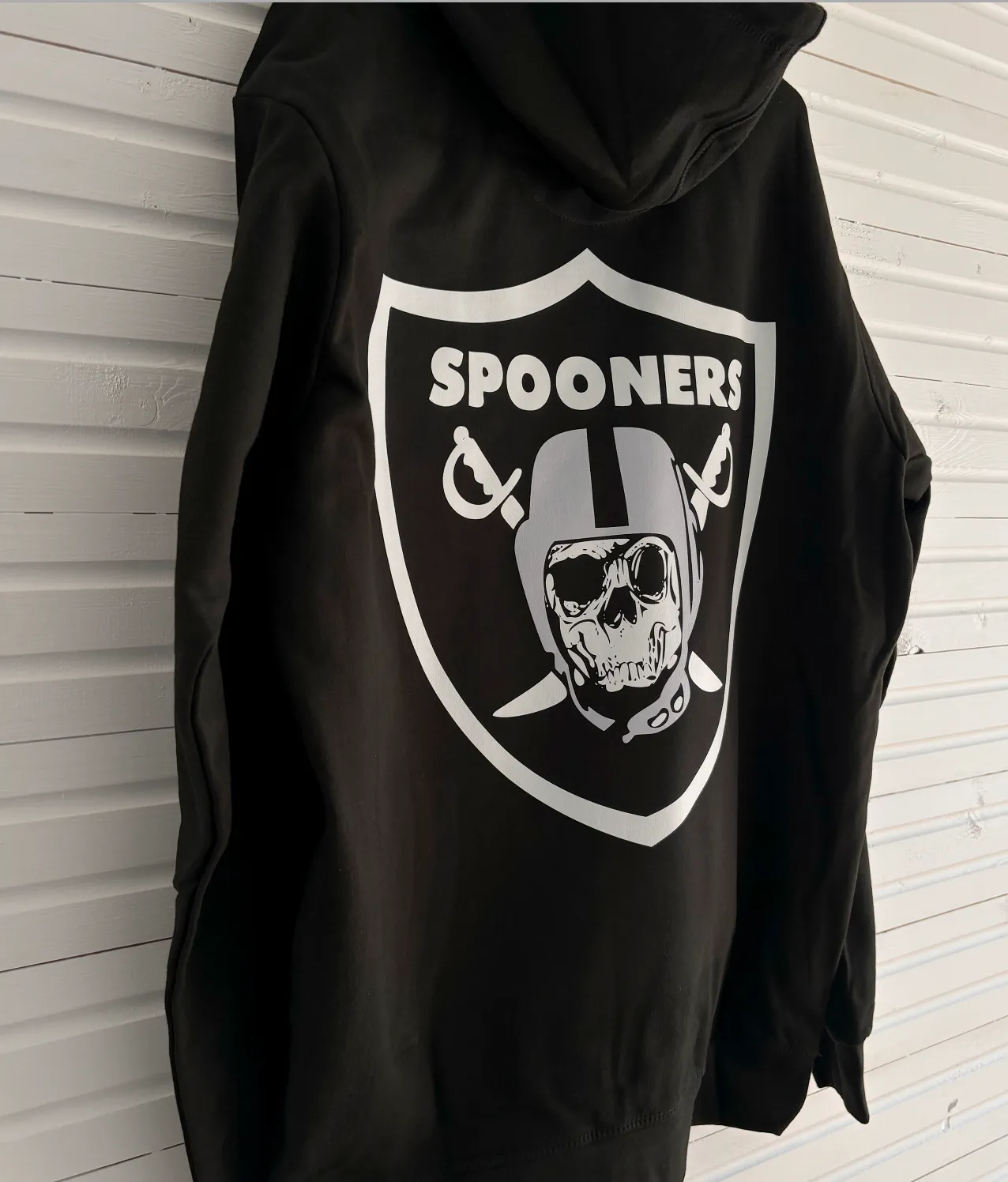 Spoonraiders Hoody [ premium unisex fleece ] Black