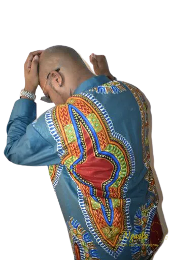 Teal Dashiki Jacket DJT