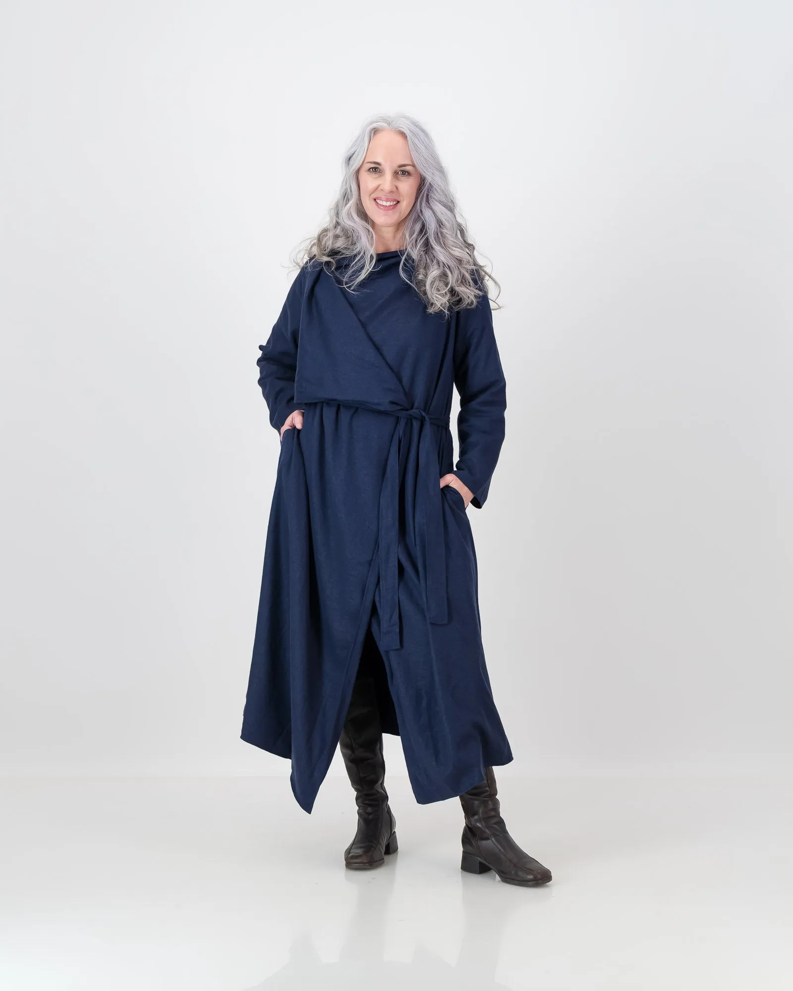 thandeka coat - navy