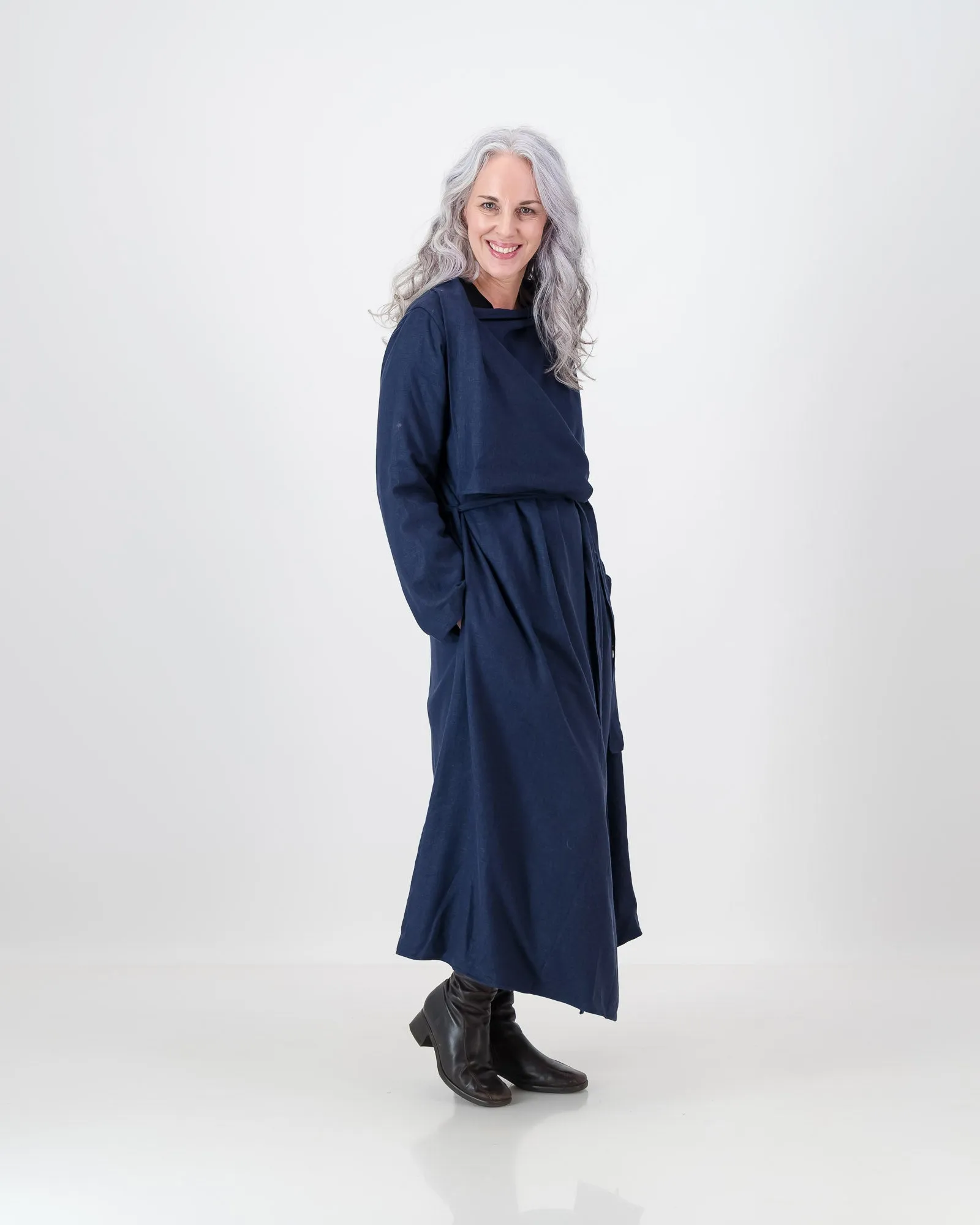 thandeka coat - navy