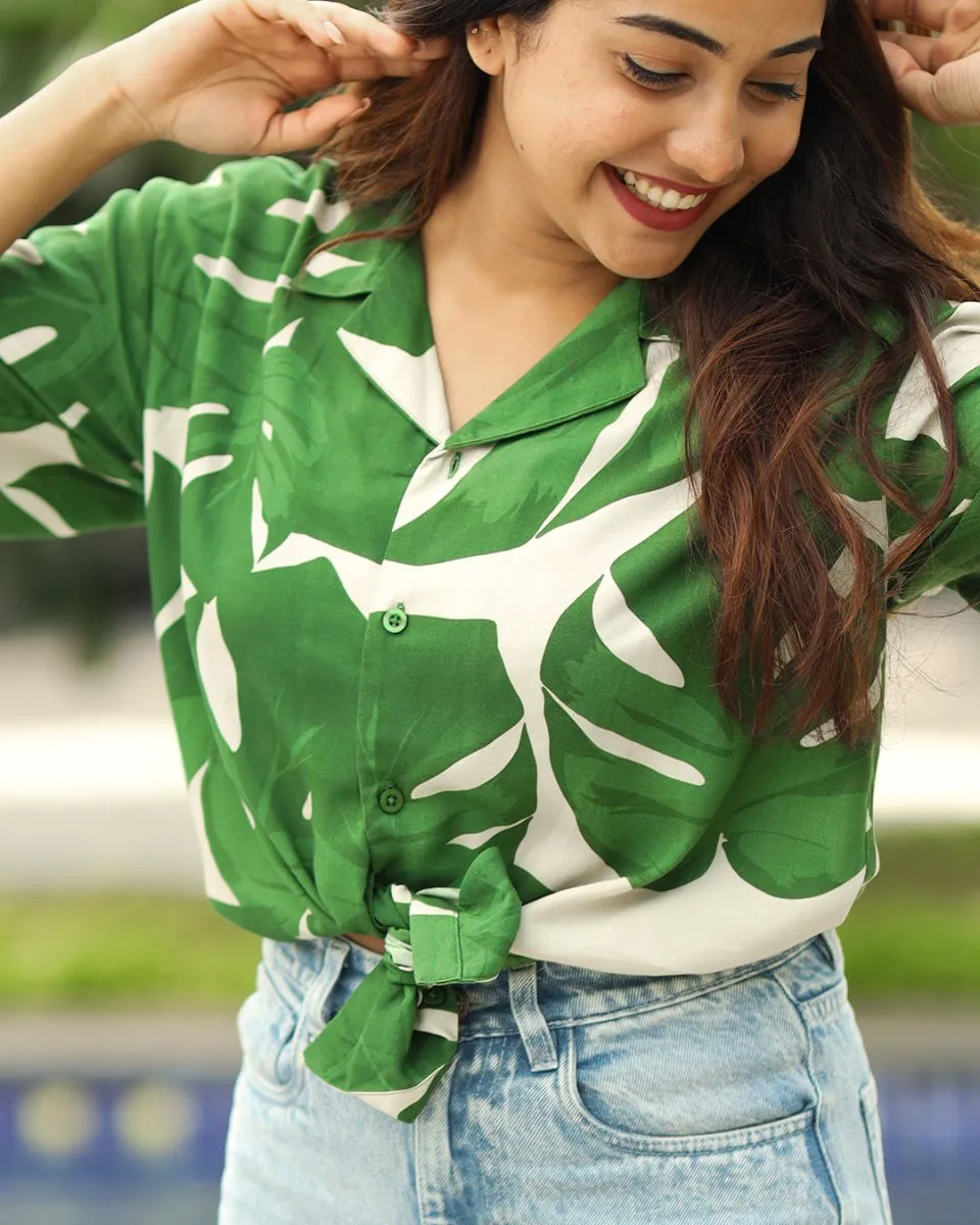 Tropical Shirt Women