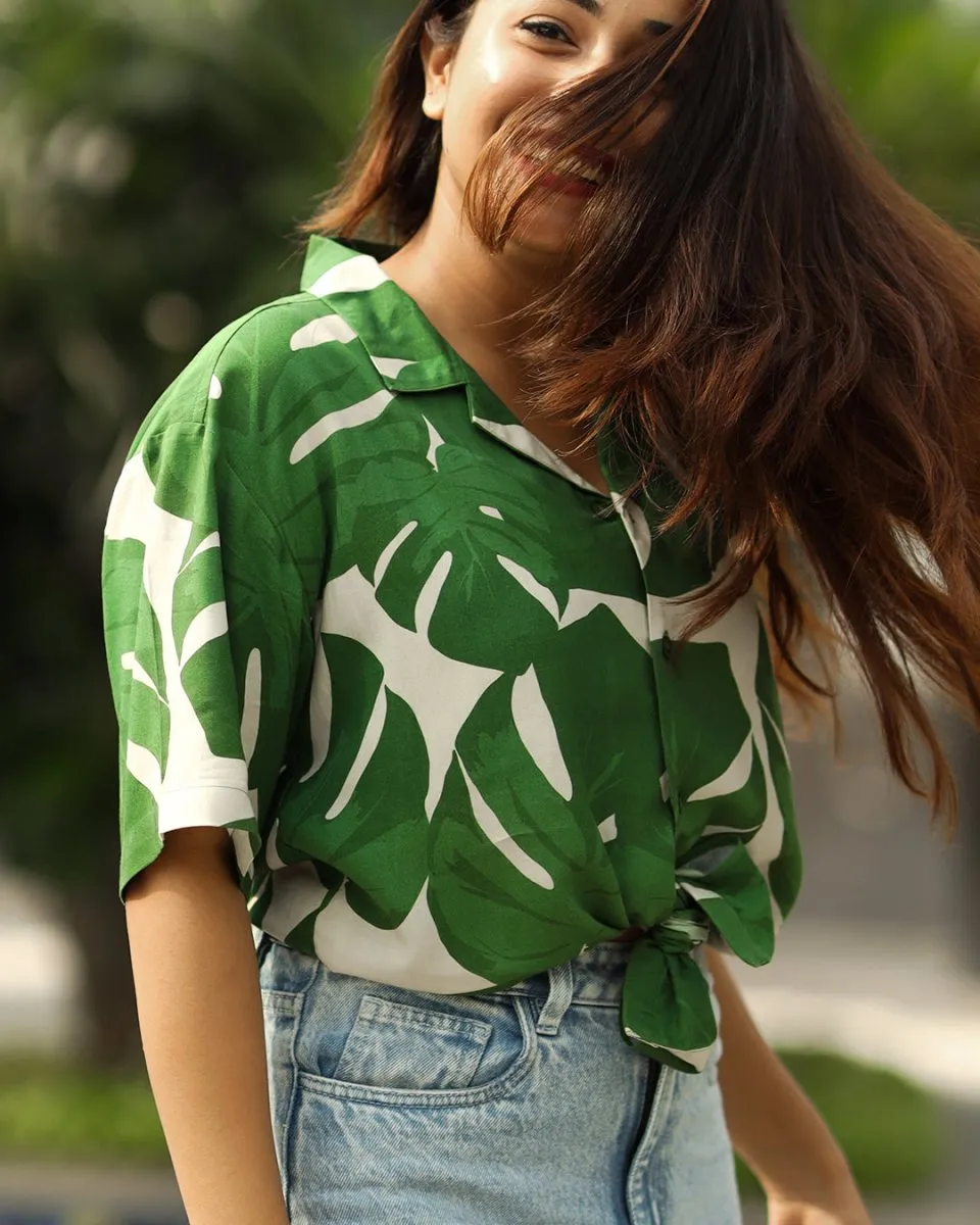 Tropical Shirt Women