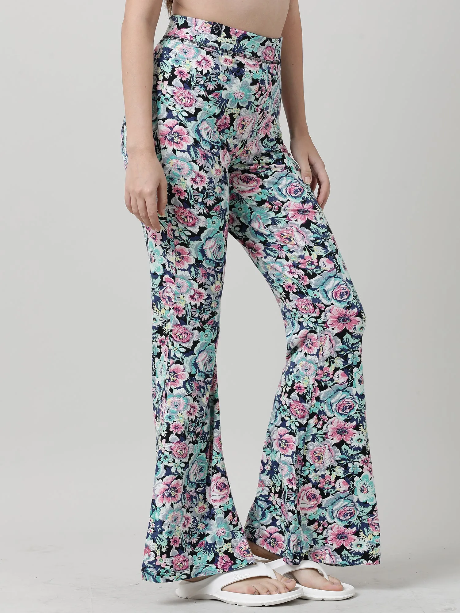 Women Floral Print Lounge Pants