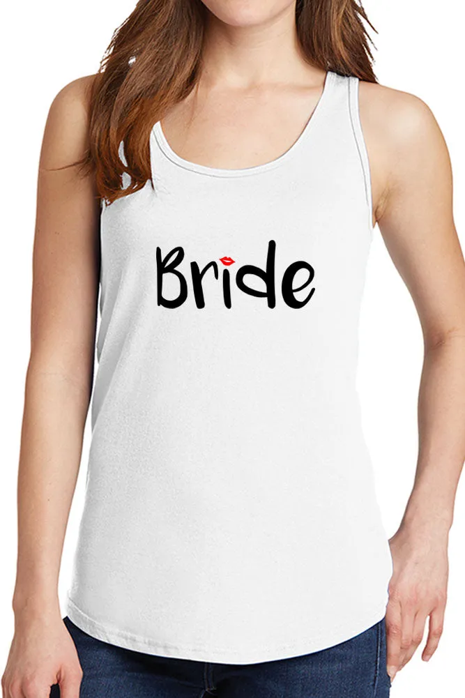 Women's Bride with Heart Core Cotton Tank Tops -XS~4XL