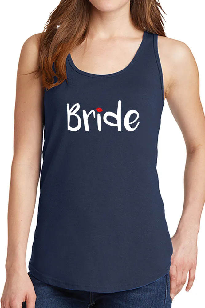 Women's Bride with Heart Core Cotton Tank Tops -XS~4XL