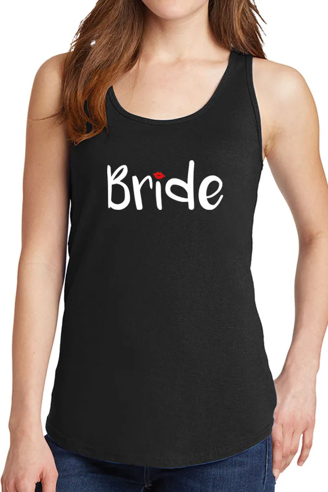 Women's Bride with Heart Core Cotton Tank Tops -XS~4XL