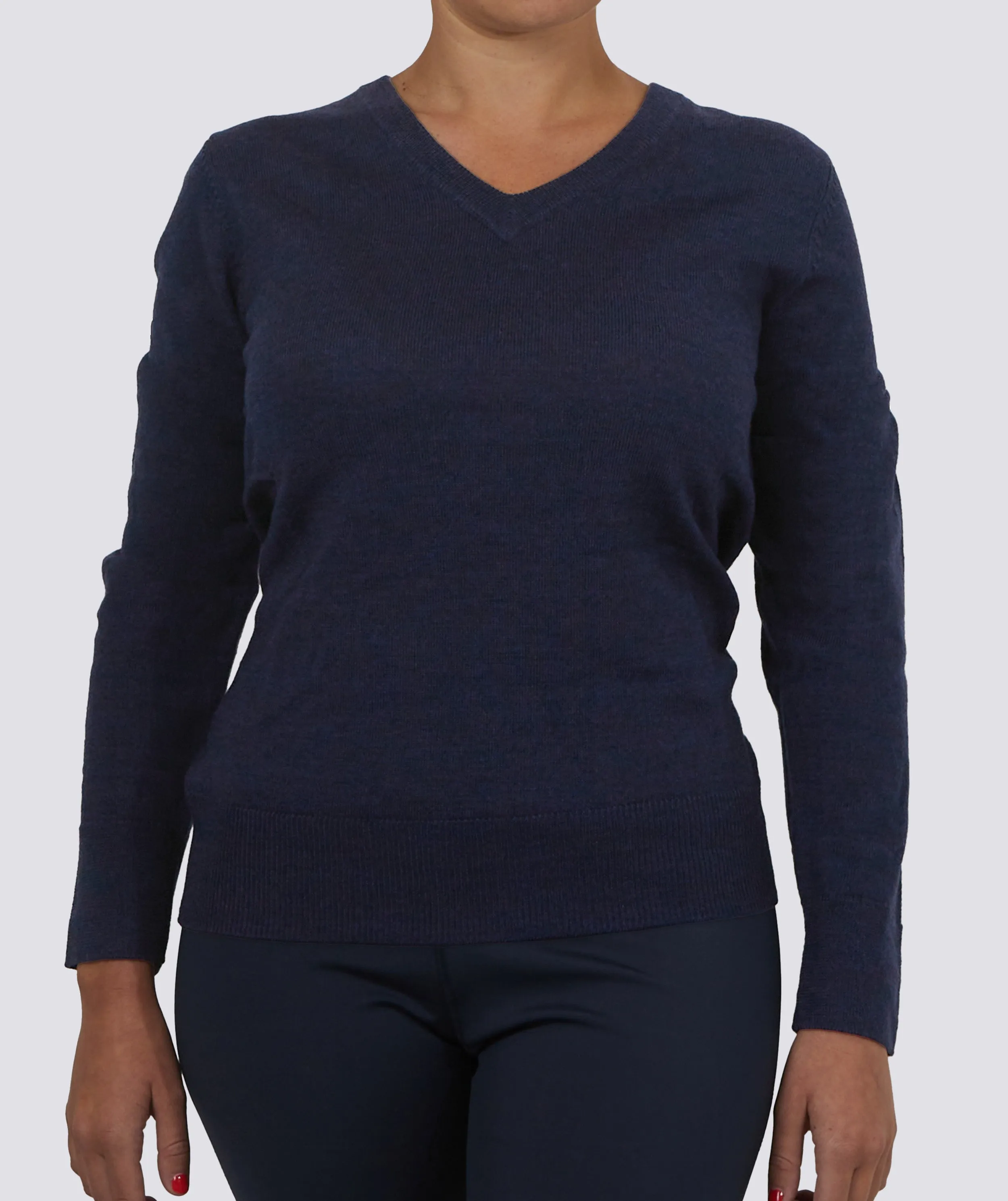 Women's Merino V-Neck Sweater