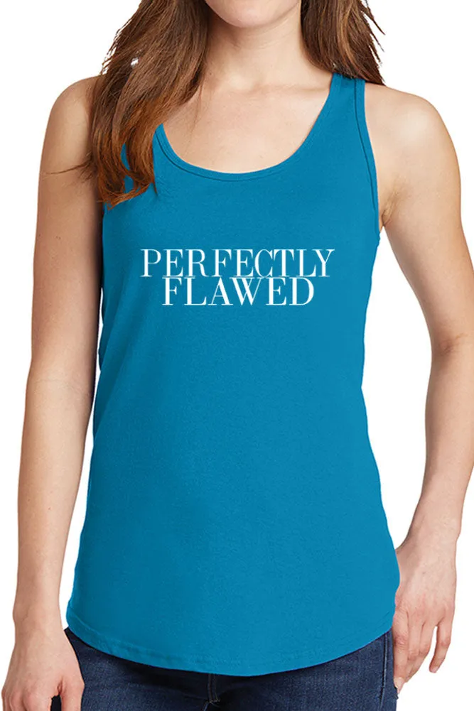 Women's Perfectly Flawed Design Core Cotton Tank Tops -XS~4XL