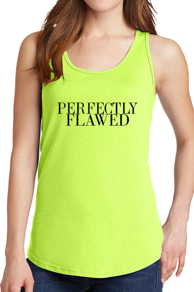 Women's Perfectly Flawed Design Core Cotton Tank Tops -XS~4XL